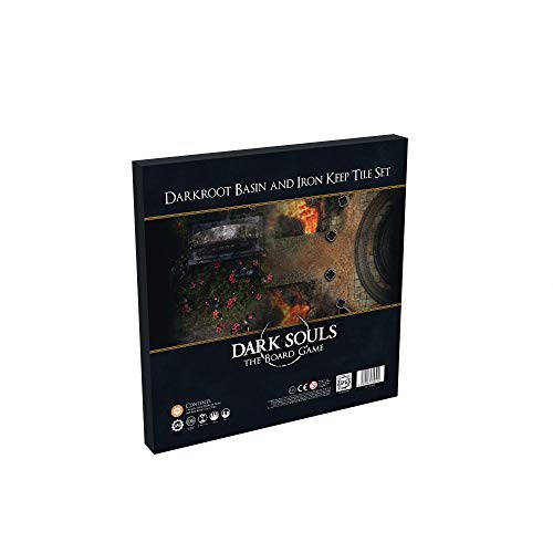 Steamforged Games SFDS-014 Expansion Dark Souls: Board Game: Wave 3: Darkroot Basin & Iron Keep Tiles Zubehör von Steamforged Games