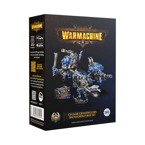 Steamforged Games Warmachine: Cygnar Gravediggers Battlegroup Box von Steamforged Games