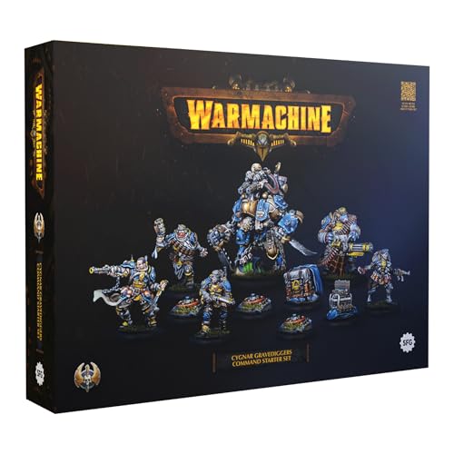 Steamforged Games Warmachine: Cygnar Gravediggers Command Starter von Steamforged Games