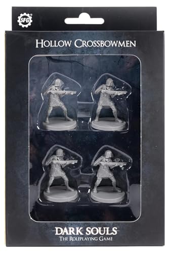 Dark Souls The Role Playing Hohle Armbrustschützer Miniaturen & Statistikkarten DND, RPG, D&D, Dungeons & Dragons, kompatibel mit 5E von Steamforged Games