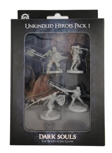 Steamforged Games SFDS-RPG005 Monster Dark Souls RPG Mini – Unkindled Heroes Pack 1, Gemischt von Steamforged Games