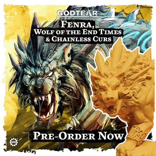 Steamforged Godtear Fenra, Wolf der Endzeiten und schmerzfreie Curs von Steamforged Games