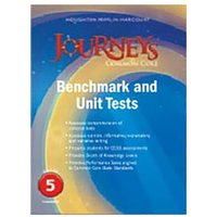 Benchmark Tests and Unit Tests Consumable Grade 5 von Steck Vaughn Co