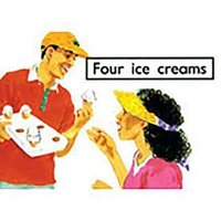 Four Ice Creams: Leveled Reader Bookroom Package Magenta (Levels 1-2) von Steck Vaughn Co