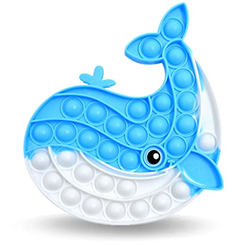 Steemjoey Push IT and POP Bubble, Sensorisches Fidget Spielzeug, Whale Stressabbau Spielzeug, Erwachsene und Kinder zu entlasten Angst und Autismus Steemjoey Push IT and POP Bubble, Sensorisches Fidget Spielzeug, Whale Stressabbau Spielzeug, Erwachsene und Kinder zu entlasten Angst und Autismus von Steemjoey