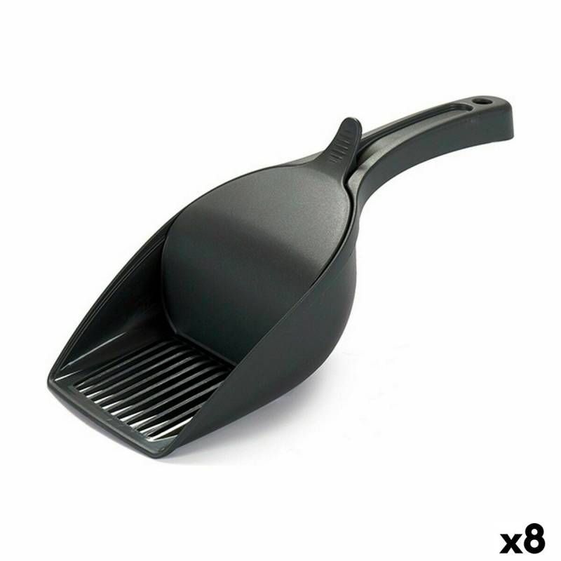 Pickup-Schaufel Stefanplast Anthrazit Kunststoff 12 X 7 X 27, 5 cm (8 Stück) von Stefanplast