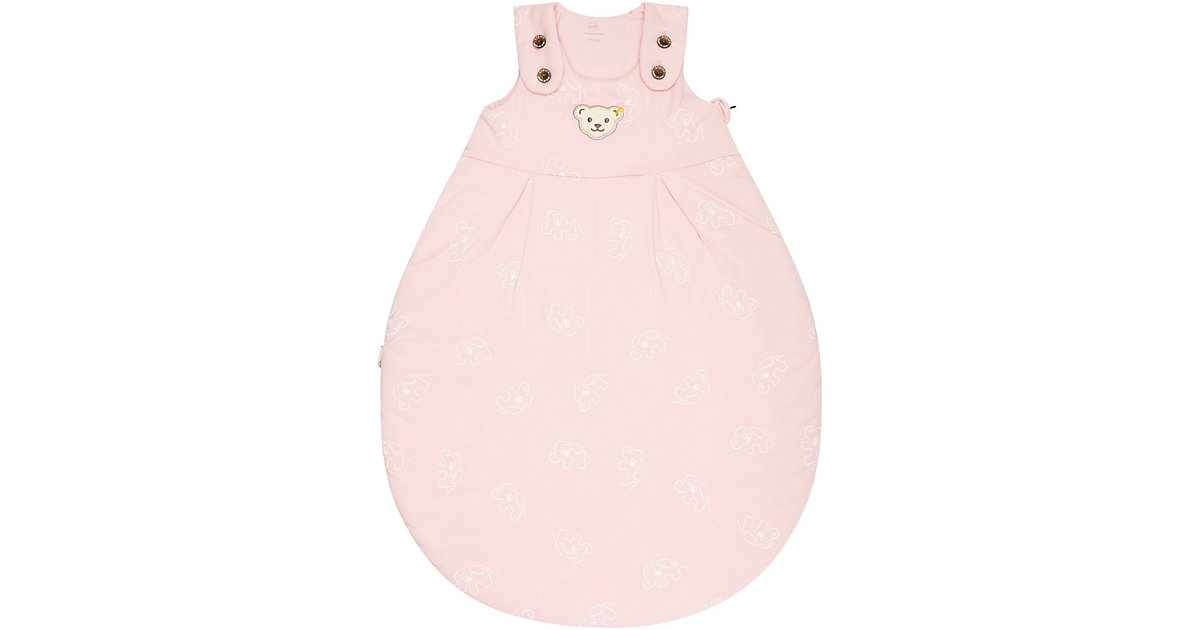 Babyschlafsack Teddy, rosa, 70 cm von Steiff