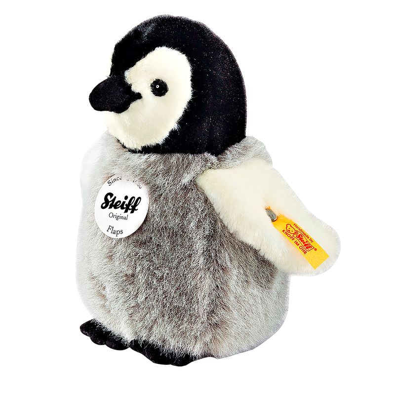 Plüschtier Pinguin FLAPS (16 cm) in grau/weiß von Steiff