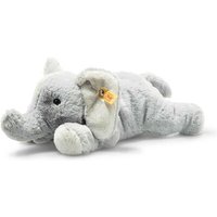 STEIFF 064074 Soft Cuddly Friends Elna Elefant, hellgrau 28 cm von Steiff