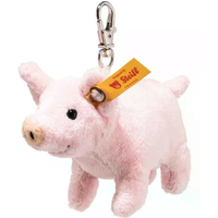 STEIFF 112652 Anhänger Glücksschwein, 9 cm, rosa von Steiff