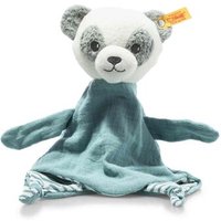 STEIFF 242366 GOTS Paco Panda Schmusetuch, grau/weiß/petrol 30 cm STEIFF 242366 GOTS Paco Panda Schmusetuch, grau/weiß/petrol 30 cm von Steiff