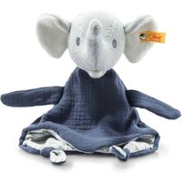 STEIFF 242397 GOTS Eliot Elefant Schmusetuch, hellgrau/blau 30 cm STEIFF 242397 GOTS Eliot Elefant Schmusetuch, hellgrau/blau 30 cm von Steiff