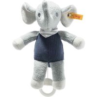 STEIFF 242410 GOTS Eliot Elefant Spieluhr, hellgrau/blau 22 cm STEIFF 242410 GOTS Eliot Elefant Spieluhr, hellgrau/blau 22 cm von Steiff