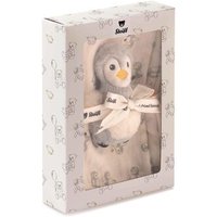 STEIFF 242953 Geschenkset Lio Pinguin Greifling mit Rassel und Spucktuch, Größe: 20 cm von Steiff