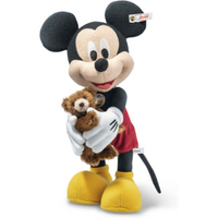 STEIFF 355943 Disney Mickey Maus mit Teddybär D100, 31 cm STEIFF 355943 Disney Mickey Maus mit Teddybär D100, 31 cm von Steiff