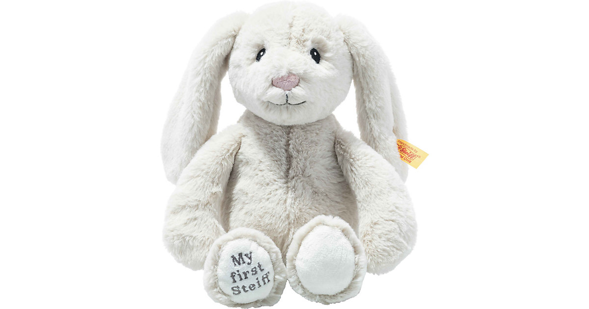 Soft Cuddly Friends My first Steiff Hoppie Hase, 26 cm, weiß Soft Cuddly Friends My first Steiff Hoppie Hase, 26 cm, weiß von Steiff