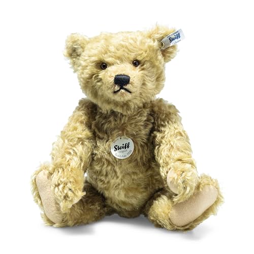 Steiff Classic 1920 Teddybär, 35 cm, Teddybär mit Stimme, für Sammler, weich & nicht waschbar, hellbraun (000737) von Steiff