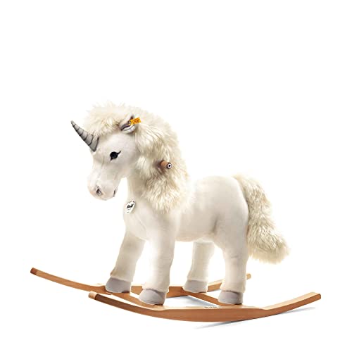 Steiff 048913 - Starly REIT-Einhorn, weiß von Steiff