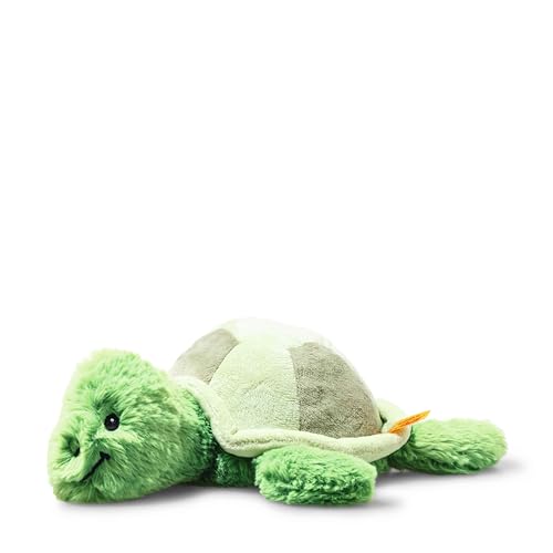 Steiff Kuscheltier Schildkröte Tuggy, Süßes Stofftier, Jungen, Mädchen & Babys ab 0 Monaten, Soft Cuddly Friends, Plüschtier 27 cm klein, 063855 von Steiff