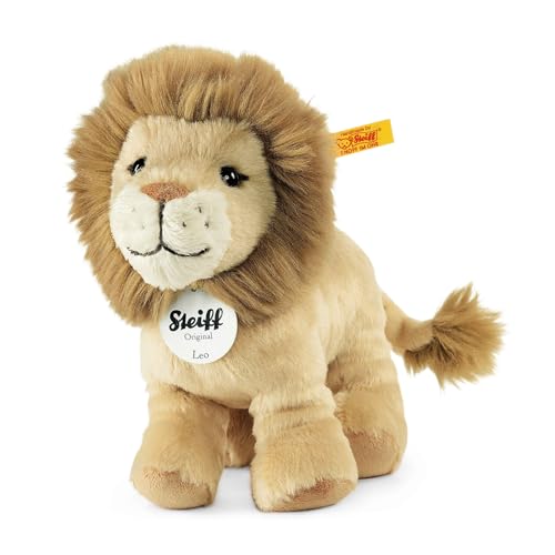 Steiff 066658 Leo Lion Löwe, Beige, 16 cm von Steiff