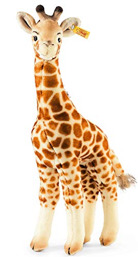 Steiff Bendy Giraffe - 45 cm - Kuscheltier für Kinder - Plüschgiraffe - weich & waschbar - beige, braun (068041) von Steiff