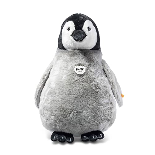 Steiff 075728 Flaps Pinguin 60cm, grau/schwarz/Weiss von Steiff