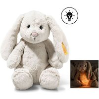 Steiff 081026 - Light at Night Hoppie Hase, Licht mit Timer, Plüsch, 28 cm von Steiff