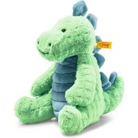 Steiff 087813 - Soft Cuddly Friends Spott Stegosaurus, Dino, grün/petrol, 28 cm von Steiff