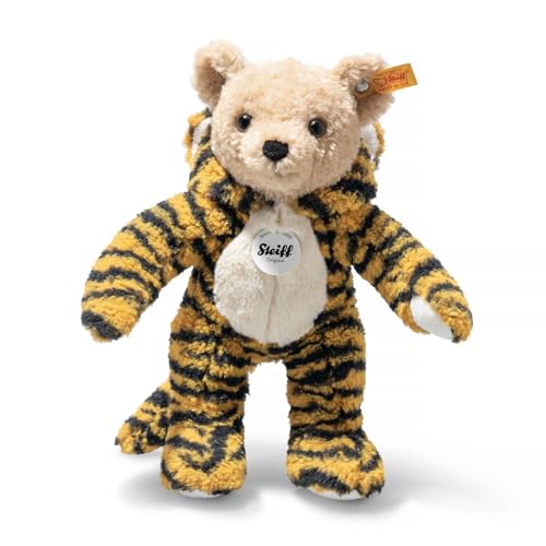 Steiff 113161 Hoodie-Teddybär Tiger, PLÜSCH Multicolor, 27cm von Steiff