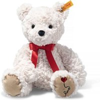 Steiff 113833 - Soft Cuddly Friends, Teddybär Jimmy Love, weiß, 30cm von Steiff
