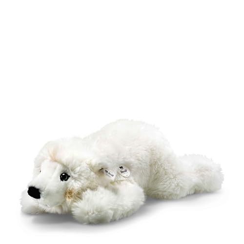 Steiff Kuscheltier Arco Eisbär, Süßes Stofftier mit Kunststoffaugen, Kinder, Jungen & Mädchen, Plüschtier 45 cm, Weiß, 115110 von Steiff