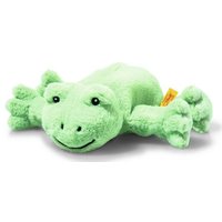 Steiff 242618 - Floppy Cappy Frosch, liegend, grün, Plüsch, 20 cm von Steiff