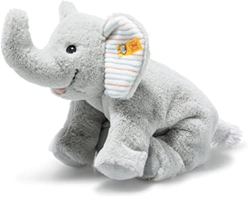 Steiff 242656 Floppy Trampili Elefant, 20cm, Gray Violet, Plüschtier liegend von Steiff