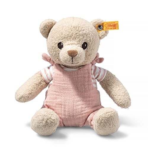 Steiff 242663 GOTS Nele Teddybär 26cm, beige/rosa von Steiff