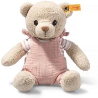 Steiff 242663 - Nele Teddybär, GOTS Plüsch, mit rosa Kleidung, 26 cm Steiff 242663 - Nele Teddybär, GOTS Plüsch, mit rosa Kleidung, 26 cm von Steiff
