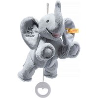 Steiff 242731 - My first Steiff Ellie Elefant Spieluhr (Melodie: Schlafe mein Prinzchen), hellgrau, Plüsch, 25 cm von Steiff