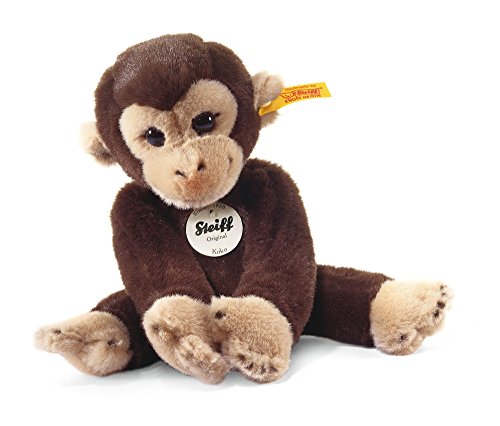 Steiff 280122 25 braun Monkey Kleiner Freund AFFE Koko, Dunkelbraun, 25 cm von Steiff
