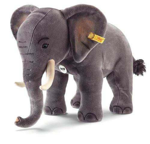 Steiff 501470 Studio Elefant, 75 cm, Webpelz, grau von Steiff