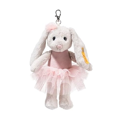 Steiff Anhaenger Hoppie Balletthase 16cm bunt, Plüschtier mit Schlappohren, Flauschiger Schlüsselanhänger im Ballett-Outfit, Kuscheltier Glücksbringer für Mädchen und Jungen, waschmaschinenfest Steiff Anhaenger Hoppie Balletthase 16cm bunt, Plüschtier mit Schlappohren, Flauschiger Schlüsselanhänger im Ballett-Outfit, Kuscheltier Glücksbringer für Mädchen und Jungen, waschmaschinenfest von Steiff