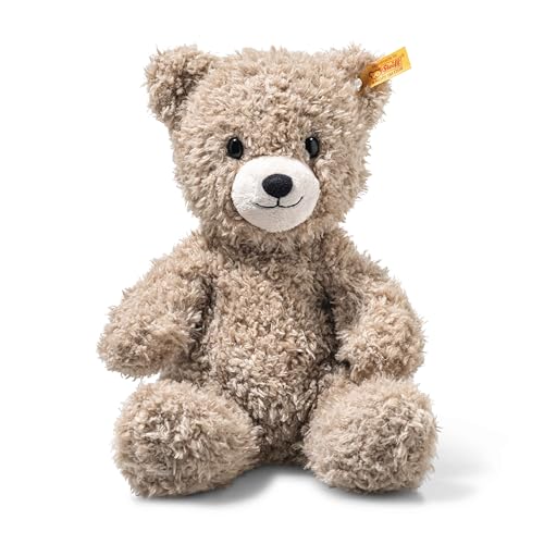 Steiff Caspar Teddybär Nachtlicht Hellbraun 28cm, Soft Cuddly Friends, Kuscheltier Einschlafhilfe, Teddy Schlaflicht aus kuschelweichem Plüsch, Nachtlampe Steiff Caspar Teddybär Nachtlicht Hellbraun 28cm, Soft Cuddly Friends, Kuscheltier Einschlafhilfe, Teddy Schlaflicht aus kuschelweichem Plüsch, Nachtlampe von Steiff