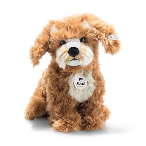 Curlie Cockapoo - 24 cm - Kuscheltier für Kinder - weich & kuschelig - waschbar - rotbraun (076909) von Steiff