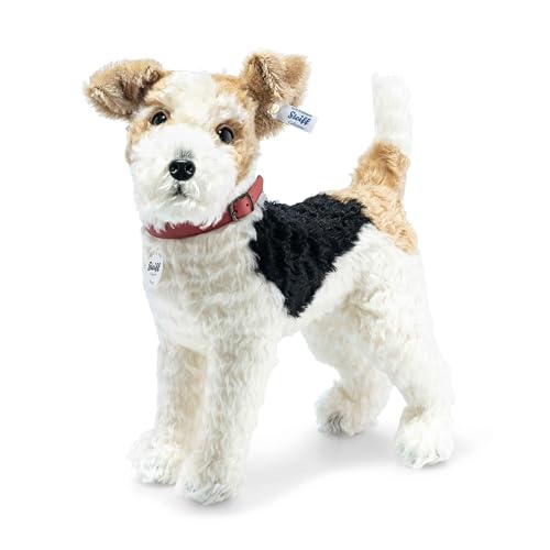 Steiff 031717 Fox Terrier Animals.foxy Foxy Foxterrier, Mehrfarbig, 35 cm von Steiff