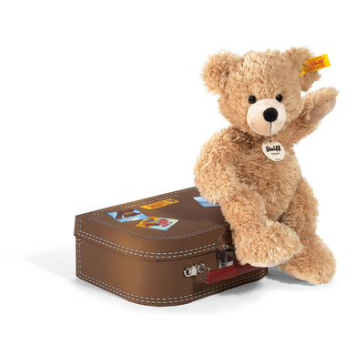 Steiff Fynn Teddybär im Koffer beige 28 cm von Steiff