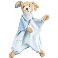 Steiff - Gute-Nacht-Hund Schmusetuch, blau, 30cm Steiff - Gute-Nacht-Hund Schmusetuch, blau, 30cm von Steiff