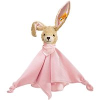 Steiff - Hoppel Hase Schmusetuch, rosa, 28cm Steiff - Hoppel Hase Schmusetuch, rosa, 28cm von Steiff