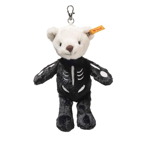 Steiff Kuscheltier Anhänger Mr. Bones Teddybär, Süßes Stofftier, Kinder, Jungen & Mädchen, Friends, Plüschtier 16 cm, Mehrfarbig, 112720 Steiff Kuscheltier Anhänger Mr. Bones Teddybär, Süßes Stofftier, Kinder, Jungen & Mädchen, Friends, Plüschtier 16 cm, Mehrfarbig, 112720 von Steiff