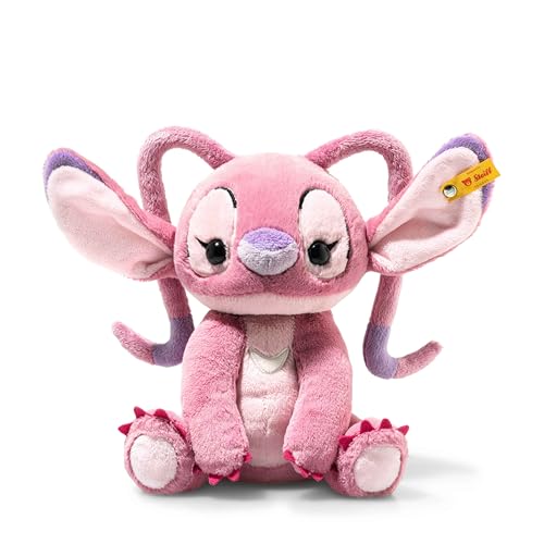 Steiff Kuscheltier Disney Originals Angel, Süßes Stofftier mit Kunststoffaugen, Kinder, Jungen & Mädchen, Friends, Plüschtier 23 cm, Rosa, 024481 Steiff Kuscheltier Disney Originals Angel, Süßes Stofftier mit Kunststoffaugen, Kinder, Jungen & Mädchen, Friends, Plüschtier 23 cm, Rosa, 024481 von Steiff