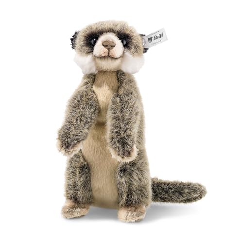 Steiff Kuscheltier Erdmännchen Baby, Süßes Stofftier mit Kunststoffaugen, Kinder, Jungen & Mädchen, Plüschtier 22 cm, Braun, 069871 Steiff Kuscheltier Erdmännchen Baby, Süßes Stofftier mit Kunststoffaugen, Kinder, Jungen & Mädchen, Plüschtier 22 cm, Braun, 069871 von Steiff