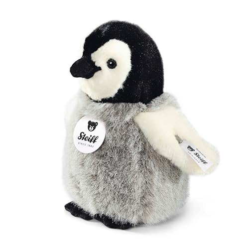 Steiff Kuscheltier Flaps Pinguin, Süßes Stofftier mit Kunststoffaugen, Kinder, Jungen & Mädchen, Plüschtier 16 cm, Klein, Mehrfarbig, 057144 Steiff Kuscheltier Flaps Pinguin, Süßes Stofftier mit Kunststoffaugen, Kinder, Jungen & Mädchen, Plüschtier 16 cm, Klein, Mehrfarbig, 057144 von Steiff