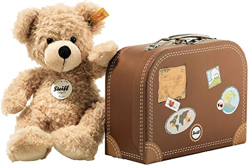 Steiff Fynn Teddybär im Koffer, beige [RAB2] von Steiff